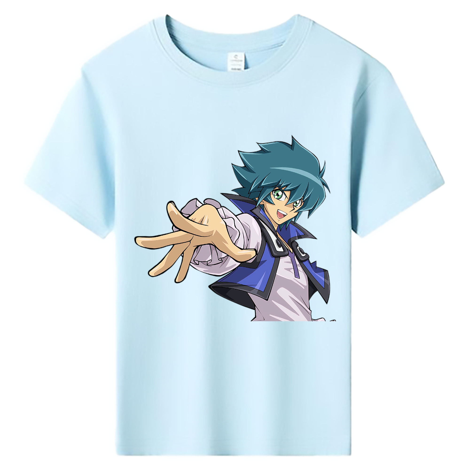（画像用） 遊☆戯☆王 Yu-Gi-Oh! 綿100％キッズTシャツ（フロントプリント）